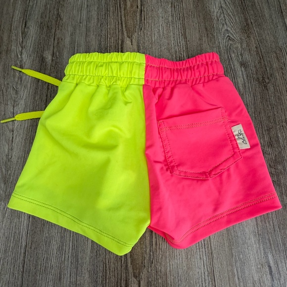 Surfside Co Neon Hybrid Swim Shorts 18/24 months - Picture 2 of 3